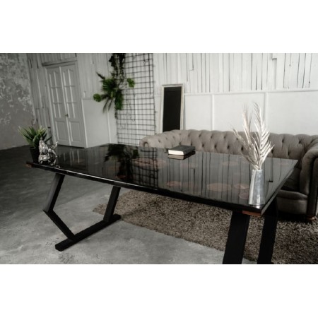 Стол из эпоксидной смолы А-18